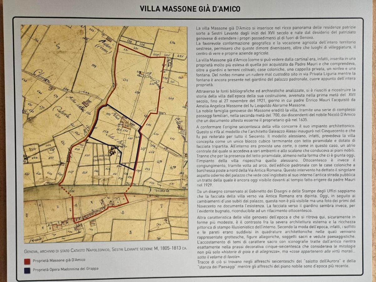 Villa Glauer - D'Amico セストリ・レヴァンテ エクステリア 写真